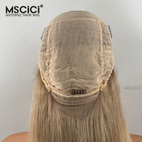 Perruque Lace Front en Cheveux Humains Remy Lisses, Dentelle HD Transparente, Nœuds Blanchis, Ligne de Cheveux Naturelle Pré-épilée, Vente en Gros Directe Usine