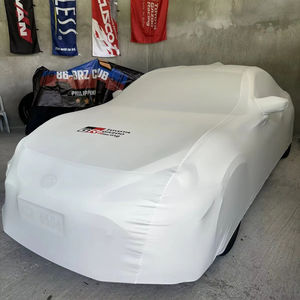 غطاء سيارة مخملي مرن ومخصص للحماية من الأشعة فوق البنفسجية بسُمك 4 مل، مقاوم للغبار والخدش من الداخل، نسيج مطاطي للسيارات الفاخرة - Product Image 1