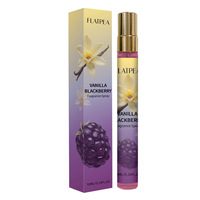 Spray de parfum Vanille Mûre, fragrance fruitée et sucrée avec des notes de vanille, baies et rose, sans alcool, longue tenue, portable