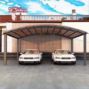 Nouveau carport autoportant en aluminium pour deux voitures, idéal pour allée de garage, en promotion - Product Image 1