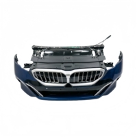 Pare-chocs avant d'occasion de haute qualité pour BMW Série 5 G60 G68 M avec ensemble ventilateur de radiateur et réservoir d'eau. Facile à installer.
