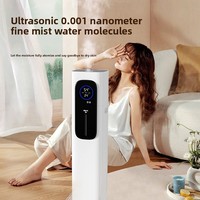 Humidificador Doméstico de 10 Litros con Alimentación por CA, de Pie, Gran Capacidad, Llenado Superior, Ultrasónico, Purificador de Aire para Exportación