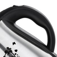 Bouilloire électrique en acier inoxydable HALEY 2L, ébullition rapide, arrêt automatique, sans BPA, utilisation hôtelière, chauffe-eau portable