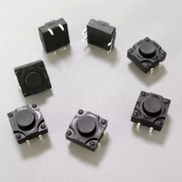 Petit 12*12x7mm étanche lumière tactile bouton Micro tresse interrupteur étanche tactile interrupteur