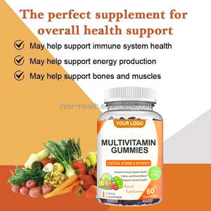 Gomitas Multivitamínicas Veganas Halal de Marca Propia Ausreson, Suplemento Dietético Multivitamínico en Gomitas - Product Image 3