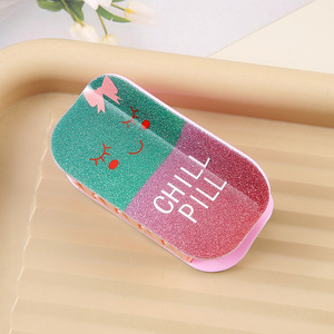 عسل PVC مسحوق لامع سلسلة طبية لطيف حبوب صغيرة القابض كبسولة حبوب منع الحمل شبه ثقافية - Product Image 6