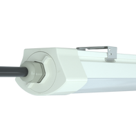 Luminaire LED linéaire mural étanche IP66 de 1500 mm, type tri-proof, pour parking, tunnel, métro, entrepôt