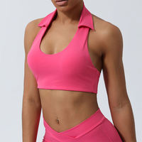 Femme Sport Wear 2024 Nouvelle Arrivée Femmes Open Back Yoga Bra Skin-friendly Gym Sports Bra Push up Yoga Active Sports Bra
