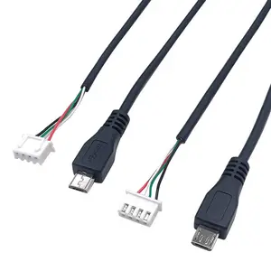 موصل صغير مخصص من النوع C لكابل توصيل USB صناعي صغير طراز XH 2.54