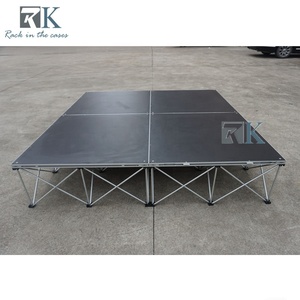 Scène pliante 4ft*4ft, plateforme antidérapante, événements en plein air, scène stable - Product Image 2