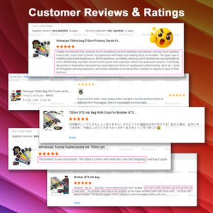 700 मिलीलीटर gtx सफेद स्याही थैली भाई gtx प्रो 422 424 600 प्रिंटर के लिए - Product Image 5