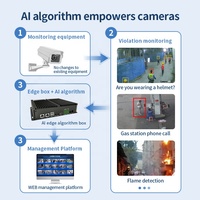 Analyse d'algorithme vidéo révolutionnaire et capture en temps réel Alarme d'objet de comportement Surveillance intelligente Edge Computer AI Box