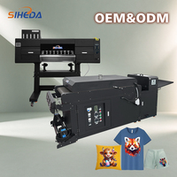 Professionele 4-kops 60cm DTF witte inktprinter grootformaat rol-tot-rol inkjetmachine voor aangepaste textieltransfer