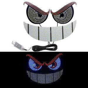 Nouveau phare LED étanche Devil Eye 12V/6V 18W USB Plug & Play, lumière décorative pour voitures et camions - Product Image 1