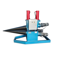 Lamineuses automatiques hydrauliques à cône à trois rouleaux pour la fabrication de cônes métalliques Equipement de fabrication de pièces coniques