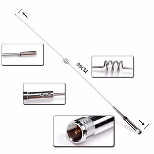 เสาอากาศรถยนต์แบบสองย่านความถี่ V/U 144/430MHz - Product Image 1