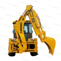 LuGong LA388T Harga Pabrik Wheel Loader Backhoe Excavator 2 Ton PLC dengan Sertifikat EAC untuk Dijual