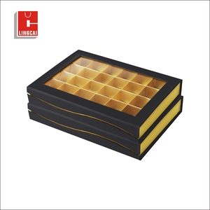 Custom Luxury <strong>Chocolate</strong> Nut Candy Sweets Gift <strong>Box</strong> with Paper Divider - Product Image 1