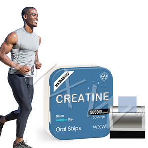 Tiras orales de Monohidrato de Creatina sin azúcar, suplemento deportivo antes del entrenamiento, soporte para el crecimiento muscular, tiras orales de creatina para adultos - Product Image 1