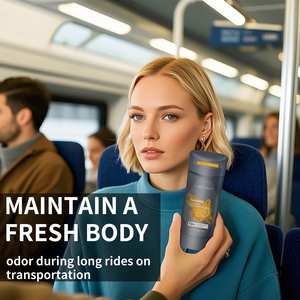 Corps entier 72H parfum naturel non irritant anti-transpirant déodorant bâton peau sèche toucher anti-transpiration pour homme - Product Image 5