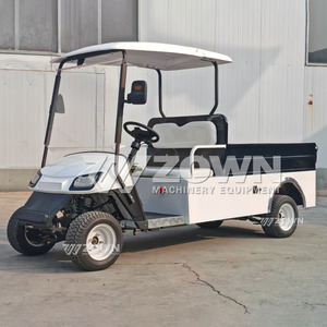 Practical Golf Utility Cart Closed Cargo <b>Box</b> Comfort Single Seat Low Noise Electric Farm Delivery Buggy - Product Image 6