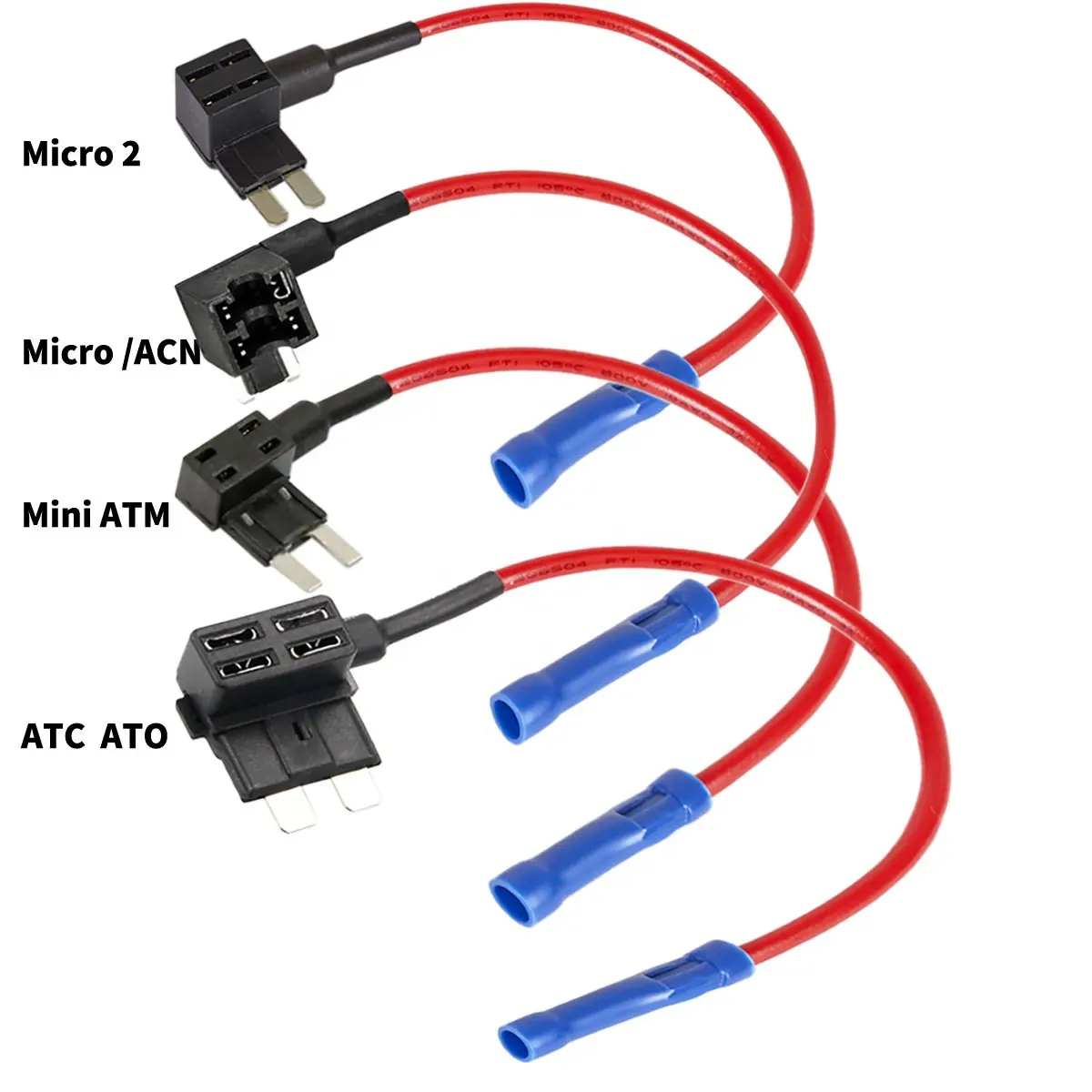 Micro2/ Micro ACN/ Mini ATM/ATO ATC Adicionar UM Circuito Fusível Titular