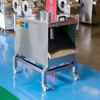 DY Fruit- en groentesnijmachine, verstelbare snijdikte 600-1500kg/u, industriële fruitsnijmachine