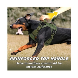 Chaleco táctico de <span class=keywords><strong>Pastor</strong></span> Alemán para perros medianos y grandes, arnés impermeable para mascotas, adecuado para Border <span class=keywords><strong>Collie</strong></span>, chaleco militar para perros - Product Image 5
