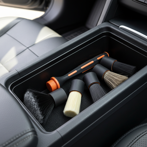 Kit de brosses de <span class=keywords><strong>nettoyage</strong></span> de <span class=keywords><strong>voiture</strong></span> électriques DB-005 avec têtes interchangeables - <span class=keywords><strong>Nettoyage</strong></span> sans effort avec mode manuel/électrique double - Product Image 6