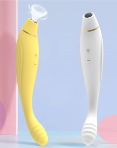 Vibromasseur rechargeable pour point G avec 10 vibrations de succion Stimulation du clitoris Stimulateur de clitoris Massage Stick vibrateur AV pour <span class=keywords><strong>femmes</strong></span> - Product Image 1