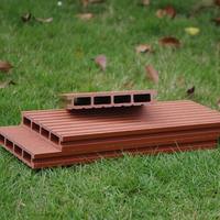 Planche de terrasse imperméable extérieure Tercel Chine Matériau bon marché Wpc Decking Floor Composite Decking
