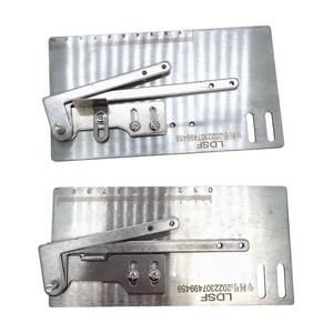 Rideaux de fenêtre multifonctionnels Support de plaque pliante en acier Changement rapide de dossier - Product Image 3