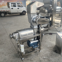 Industriële roestvrijstalen sapcentrifuge voor pomelo's, ananas, watermeloenen en bosbessen