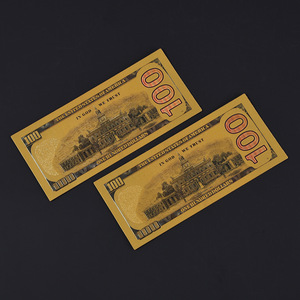 Venta al por mayor del fabricante: Nueva versión <span class=keywords><strong>de</strong></span> billete conmemorativo <span class=keywords><strong>de</strong></span> <span class=keywords><strong>100</strong></span> dólares <span class=keywords><strong>de</strong></span> plástico con lámina <span class=keywords><strong>de</strong></span> oro, regalos publicitarios <span class=keywords><strong>de</strong></span> moneda extranjera, estilo americano. - Product Image 3