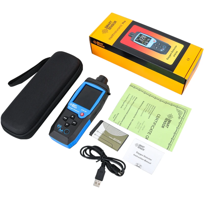 AT8100 sensor oksigen cerdas penganalisis Gas 0 ~ 25% O2 meter| Alibaba.com