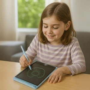 Tablette graphique pour enfants de 8,5 pouces, écran monochrome, bloc de dessin magique sans papier, jouet effaçable, bloc d'écriture LCD - Product Image 5