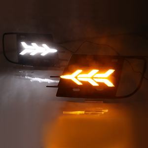 Pour VW <span class=keywords><strong>Tiguan</strong></span> 2013 2014 2015 2016 feux de jour modifiés <span class=keywords><strong>led</strong></span> antibrouillard Streamer direction barre avant feux de jour - Product Image 3