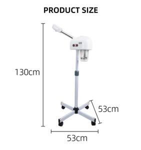 Vapor Facial caliente Vaporizador profesional Vaporizador Facial Vapor Facial Negro Hot Spa Mist Nano Pulverizador Cara Sauna Vapor - Product Image 2