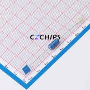 ตัวเก็บประจุอิเล็กโทรไลต์อะลูมิเนียมแบบ Through-Hole รุ่น MAL202137229E3 ขนาด D4.5xL10 มม. 22uF 20% 40V 78mA-10kHz - Product Image 1