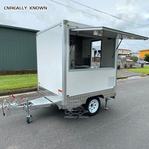 Remolque de Comida Rápida DOT CE Square Juice Kitchen para Venta Ambulante de Bebidas, Pizza, Helados y Comida Rápida - Product Image 6