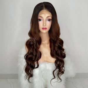 Perruques de dentelle de cheveux humains vendeurs de cheveux humains vietnamiens perruque de cheveux humains ondulée sans colle - Product Image 6