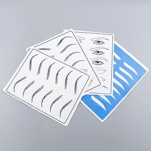 Piel Sintética Gruesa para Práctica de PMU, Almohadilla de Entrenamiento Personalizada para Delineador de Ojos, Cejas y Labios, para Práctica de Maquillaje Permanente - Product Image 6
