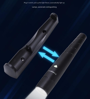 Lampe torche à piles 3*AAA, activée par pression manuelle, lumière d'urgence murale, lampe torche LED pour chambre d'hôtel
