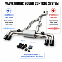 Silencieux d'échappement Valvetronic pour BMW M240i M440i M340i M340 G20 G22 G26 G42 en acier inoxydable SS304 avec soupape