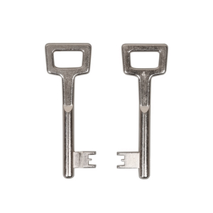Outil <span class=keywords><strong>de</strong></span> <span class=keywords><strong>serrurier</strong></span> en laiton à <span class=keywords><strong>double</strong></span> tige <span class=keywords><strong>de</strong></span> <span class=keywords><strong>clé</strong></span>, forme unique, avec <span class=keywords><strong>clé</strong></span> vierge sécurisée - Product Image 5