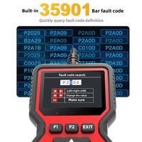 Herramienta de Diagnóstico Universal OBD2 para Automóviles, Instrumento de Diagnóstico de Fallas Eléctricas, Escáner OBD con Prueba de Batería y Decodificación ELM327