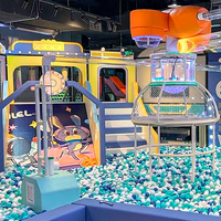 Parc de jeux intérieur en PVC et vinyle pour bébés et tout-petits, château gonflable, aire de jeux souple, idéal pour usage commercial et domestique
