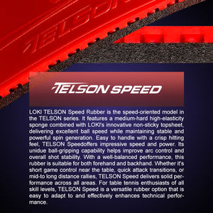 Caoutchouc de raquette de <span class=keywords><strong>tennis</strong></span> de table professionnel 45 °   Caoutchoucs de ping-pong en éponge de dureté 2,1 mm pour réduire le taux d'erreurs des smashs rapides - Product Image 2