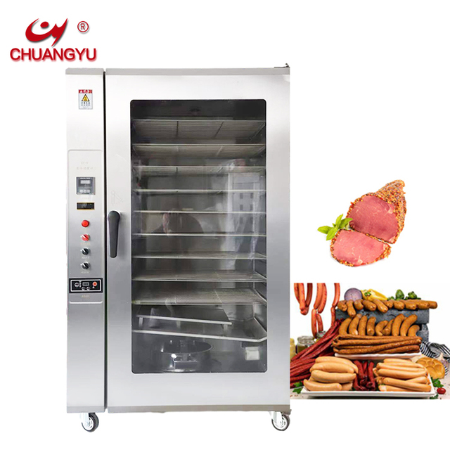 Chuangyu Commercial Electric Food Smoker Smoke Oven Sausage Smoking Machine Small House Meat Smoker