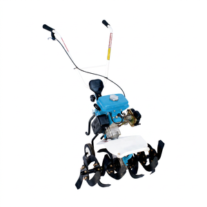 Cultivateur de jardin compact 3,5 CV, mini-motoculteur à essence pour serre et petite ferme - Product Image 1